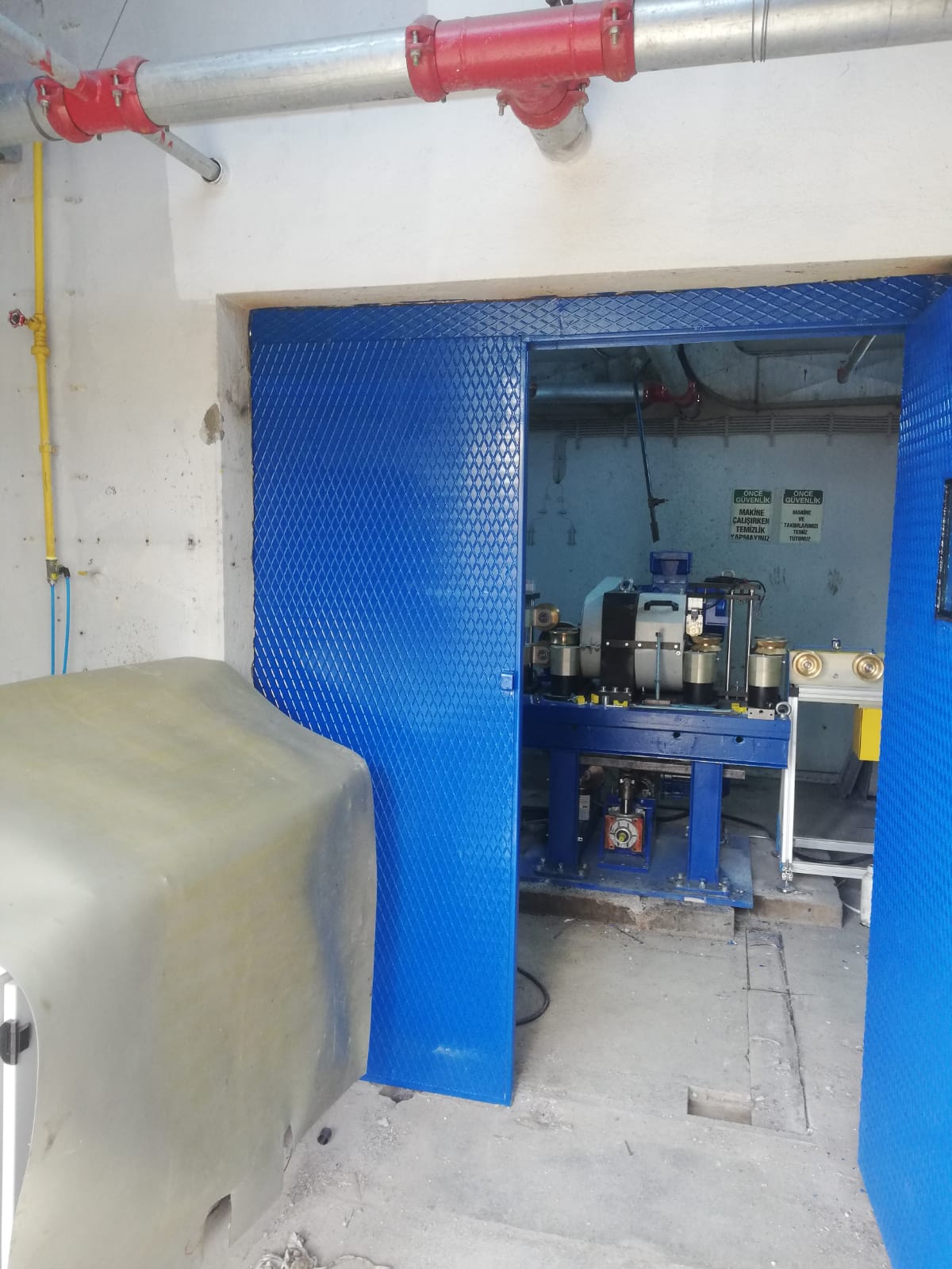 MKE Roket Yakıtı Torna Makinesi